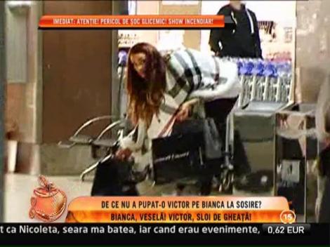 Bianca a revenit din Dubai numai zambet si plina de energie