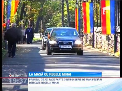 Palatul Elisabeta: Victor Ponta, la masă cu Regele Mihai