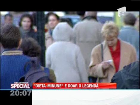 "Dieta-minune" e doar o legendă
