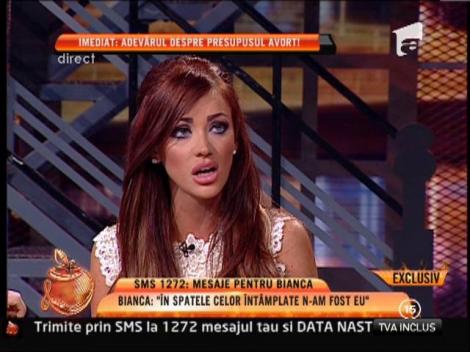 Bianca: "Tăcerea mea i-a înrăit pe toţi"
