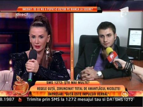 Impresarul lui Nicolae Guta, Catalin Rotaru: "Guta este impulsiv verbal"