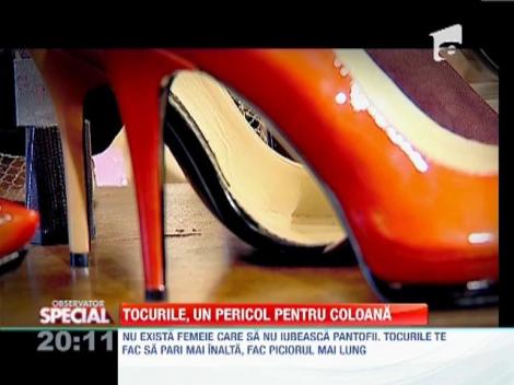 Tocurile înalte provoacă probleme grave de sănătate