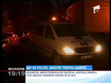 Adjunctul sefului Politiei Judetene Bihor, Ioan Brîndaş, retinut pentru luare de mita si camatarie
