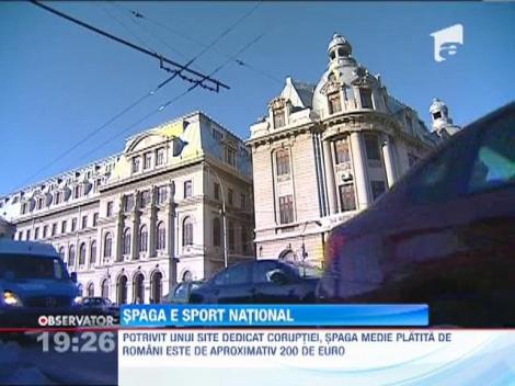 Şpaga a devenit obişnuinţă pentru români! E mai mare ca un salariu mediu pe economie!