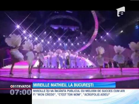 Mireille Mathieu va concerta la Sala Palatului, în primăvara anului viitor