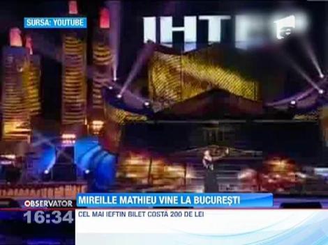 Mireille Mathieu, concert la Sala Palatului