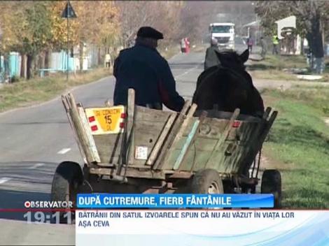 Oamenii îşi fac cruce la Galaţi! Mai întâi s-a zguduit pământul, acum în fântâna din faţa bisericii apa e fierbinte