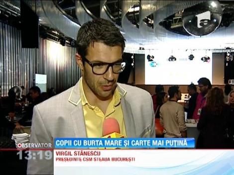 Copiii din România, obezi şi fără interes pentru şcoală