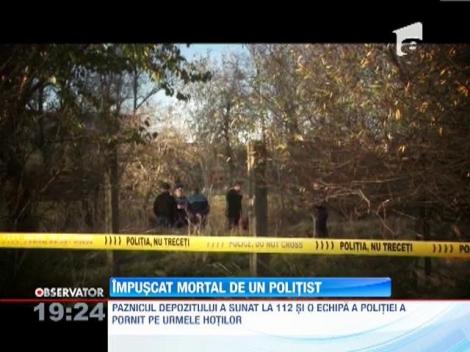 Un poliţist din Târgovişte a împuşcat mortal un bărbat