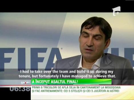 Victor Piţurcă a anunţat lista jucătorilor convocaţi pentru dubla manşă cu Grecia