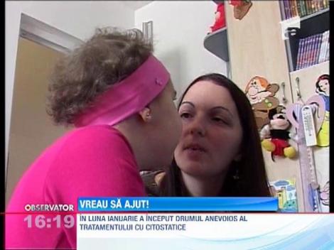 VREAU SA AJUT! / Diagnosticată cu tumoare de trunchi cerebral inoperabilă, la dora 6 ani