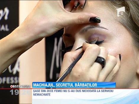 Machiajul, secretul bărbaţilor