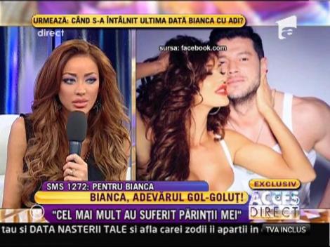 Bianca: "Nu vreau să vorbesc despre presupusul meu avort. Am un avocat"