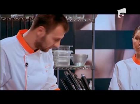 Echipa condusă de Alex prezintă preparatele invitaților