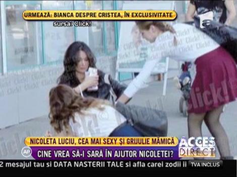 Nicoleta Luciu, cea mai sexy şi grijulie mămică din showbiz