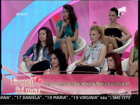 Oana s-a simţit atacată pe nedrept de unele fete