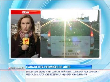 Caracatiţa "fabricii" de permise auto din judeţul Gorj