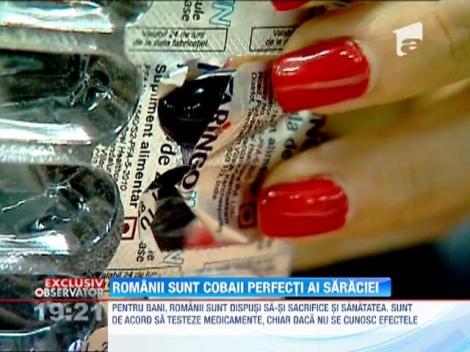 Românii ar deveni cobai fără să clipească, dacă asta i-ar scăpa de sărăcie