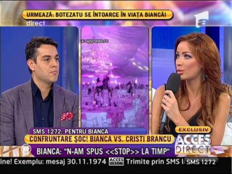 Bianca: "Este posibil să am o emisiune la televizor, să vedem ce va ieşi"