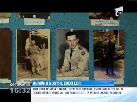 Zeci de veterani români, omagiaţi de americani