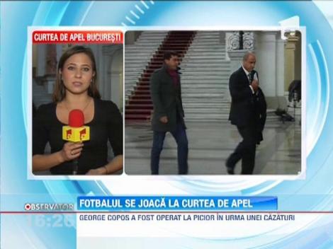 Greii fotbalului românesc, chemaţi, din nou, la Curtea de Apel Bucureşti