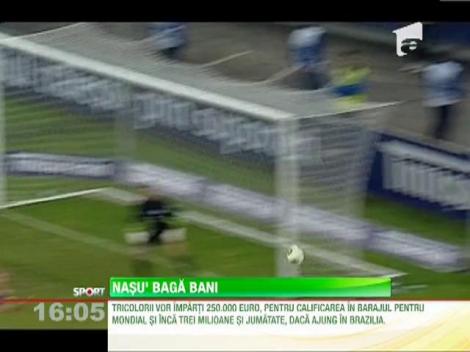 Tricolorii împart 250 de mii de euro pentru calificarea la barajul pentru Mondiale