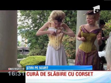 Inedit! Cură de slăbire cu ajutorul corsetului
