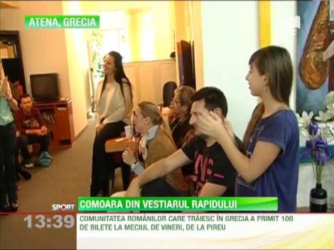 Românii din Grecia, vor fi alături de tricolori