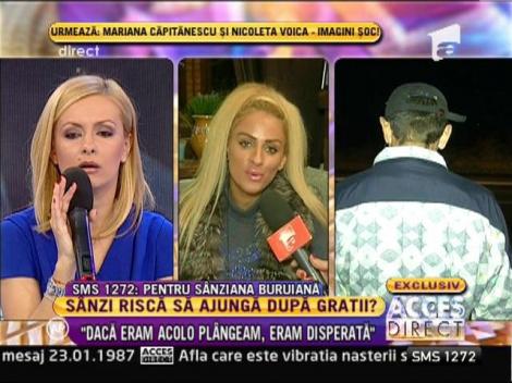 Sânziana Buruiană: "Ce motiv aş fi avut să fug şi să mă întorc?"