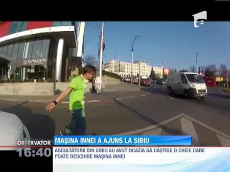 Maşina Innei a ajuns la Sibiu