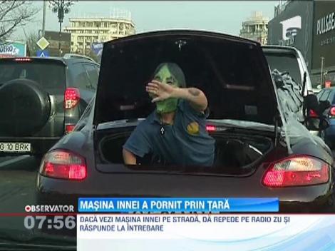 MaşINNA a plecat prin ţară: Câştigă Porsche-ul Innei cu Radio ZU!