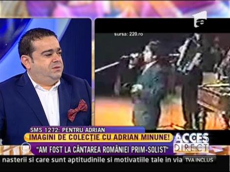 Imagini de colecţie cu Adrian Minune, din anii '90!