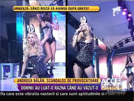 Andreea Bălan, îmbrăcată scandalos de provocator!