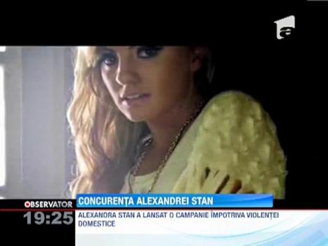 Alexandra Stan a lansat o campanie despre violenţa domestică