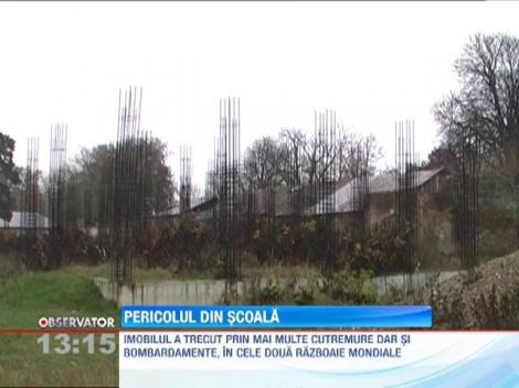 Elevii dintr-o comună vrânceană sunt în pericol în fiecare zi de şcoală