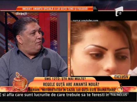 Viorel Gongoi, reprezentant al Staborului Ţigănesc: "Guţă m-a dezamăgit că s-a etalat cu altă femeie!"