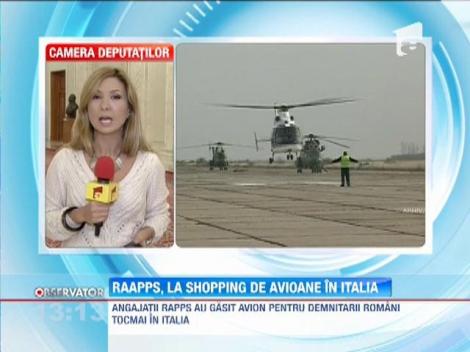 RAAPPS, la shoping de avioane în Italia