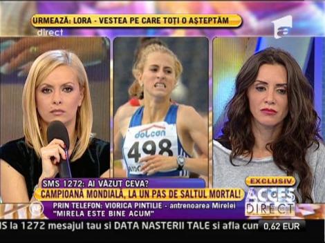 Antrenoarea Mirelei Lavric a lămurit misterul: Atleta s-a aruncat pe geam după ce a fost sechestrată în casă