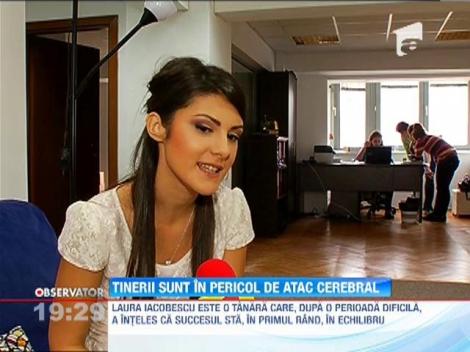 3 din 10 atacuri celebrale sunt făcute de tineri până în 35 de ani!