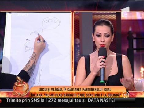 VIDEO! Iuliana Luciu ştie cum arată bărbatul ideal!