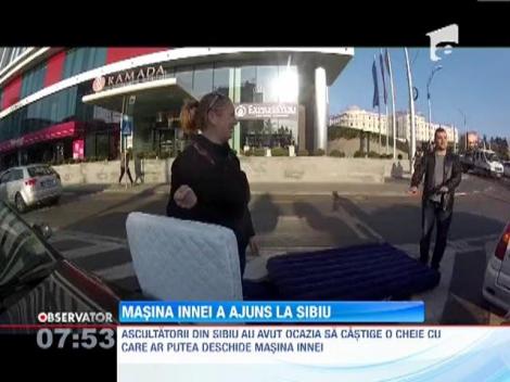 Maşina Innei a ajuns la Sibiu