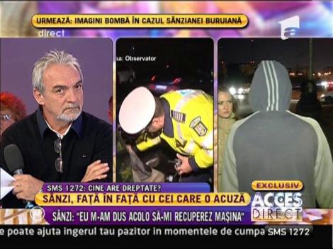 Sânziana Buruiană, acuzată de doi martori că a fugit de la locul accidentului