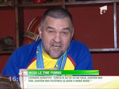 Moşul Doroftei e sigur că le dăm KO grecilor în barajul pentru Mondial
