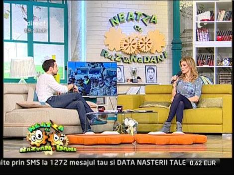 Roxana Ciuhulescu, antrenament alături de Scafandrii de Luptă din Trupele Speciale GNFOS