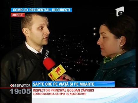 Negociatorii eroi, recompensaţi pentru că au salvat-o pe tânăra care a vrut să se arunce de la etajul 13