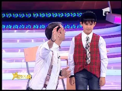 Cosmin Stancu îl are ca idol pe actorul Amza Pelea