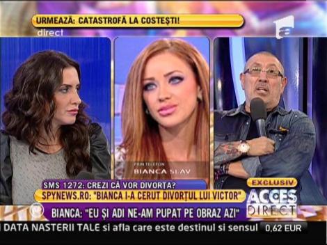 Bianca: "M-am întâlnit cu Adi Cristea întâmplător"