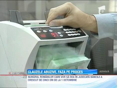 Clauzele abuzive din contractele cu băncile, contestate în instanţă