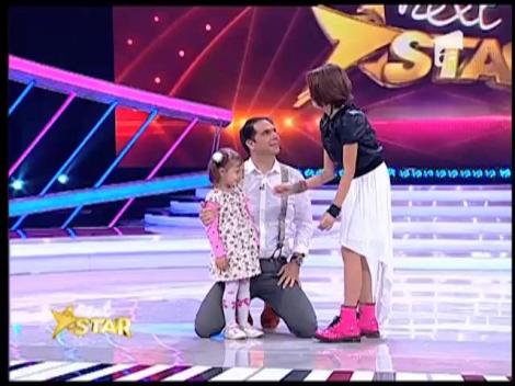 Copiii de la ”Next Star”, extrem de talentati, dar si mai generosi: Ioana Rusnac a ajutat o fetita sa-si recapete vederea