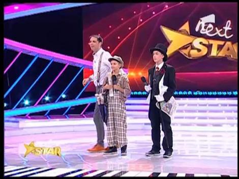 Alin şi Andrei formează trupa de dansatori "Mini Trouble"